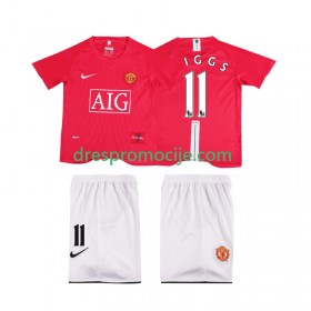 Manchester United GIGGS 11 Premier League 2007 2008 Dres Retro Dječji Domaći Kratkih Rukava